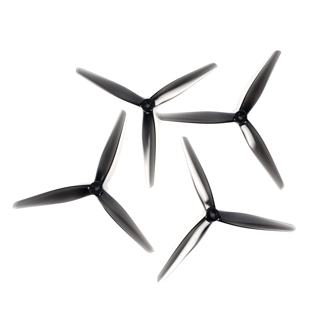 Rc Helicopter Blade - 2pairs HQ 7537 7.5 cal 3-Blade